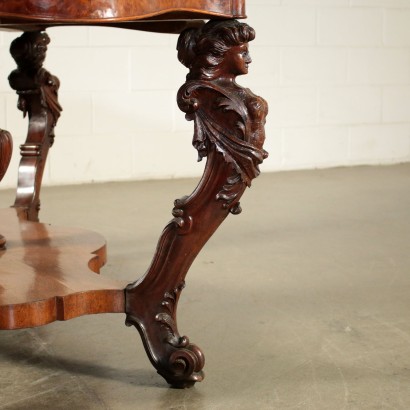 Mahogany Tilt-top Table Italy Mid 19th Century