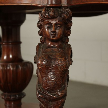 Mahogany Tilt-top Table Italy Mid 19th Century