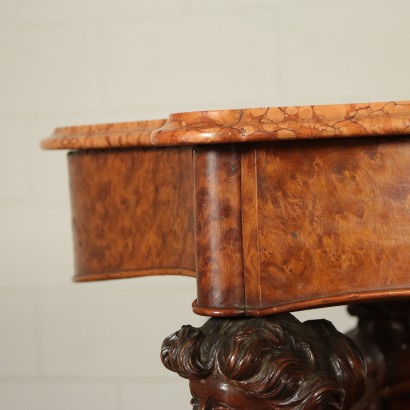 Mahogany Tilt-top Table Italy Mid 19th Century