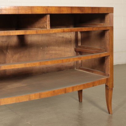 Walnut Slab Chest Italy 20th Century