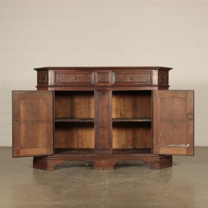 Solid Walnut Belief Italy 18th Century