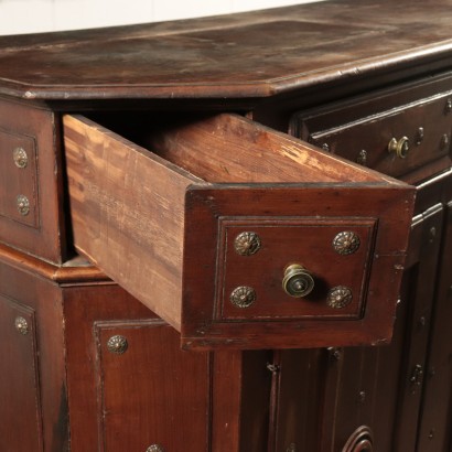 Solid Walnut Belief Italy 18th Century