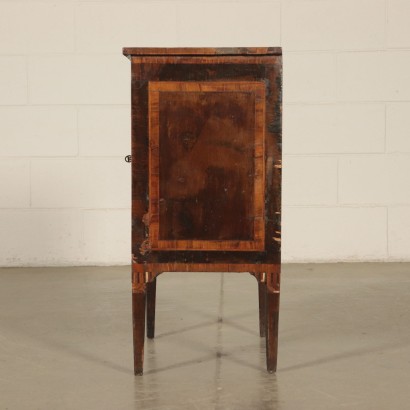 Maple Bedside Table Italy Late 18th Century