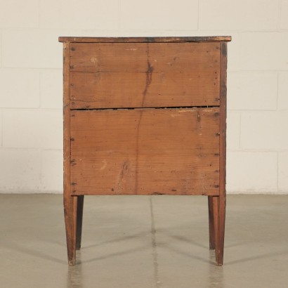 Maple Bedside Table Italy Late 18th Century