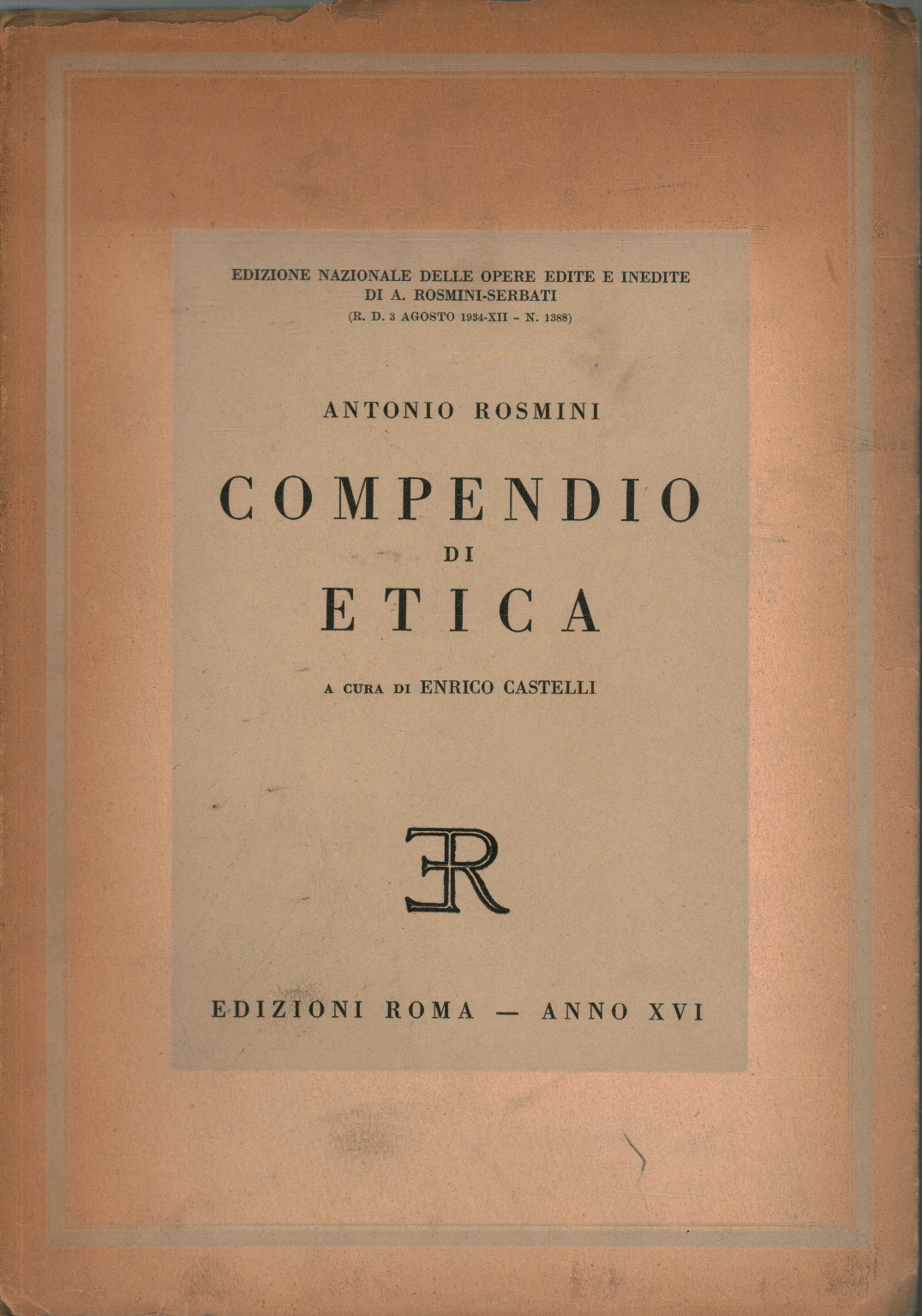 Compendio di etica, s.a.