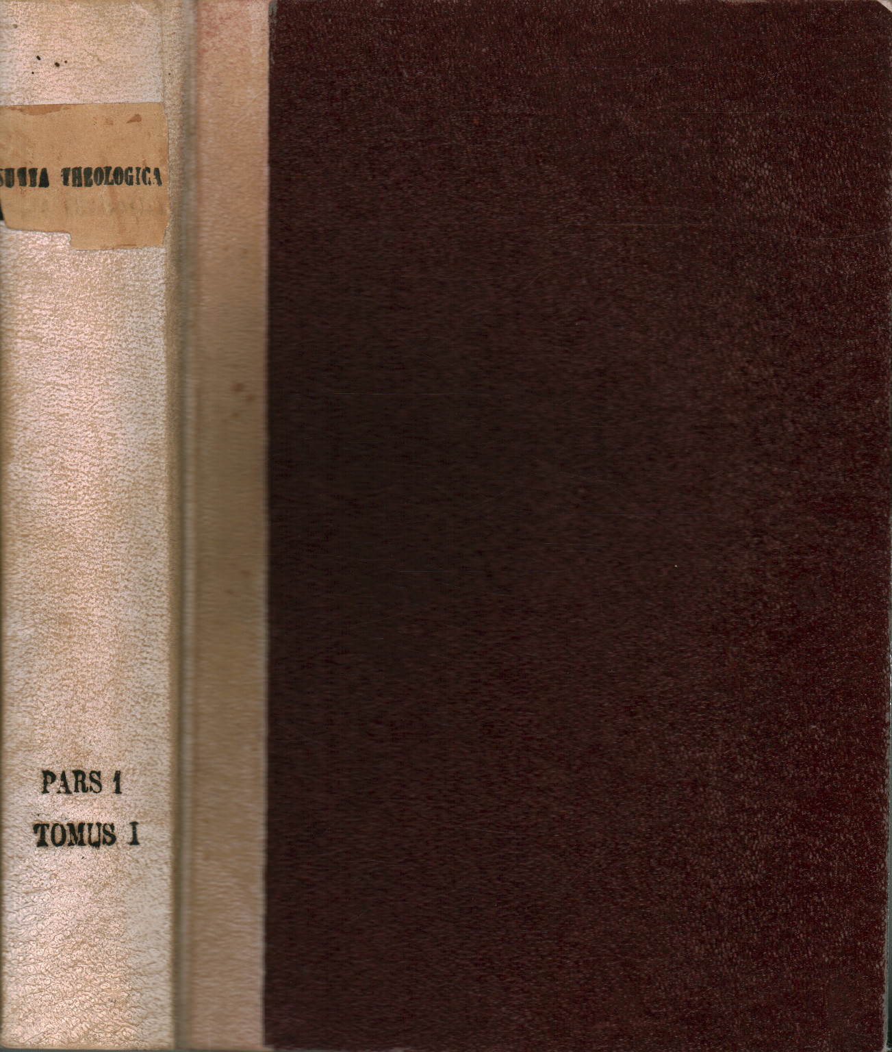 Summa Theologica (Parte prima tomo 1), s.a.