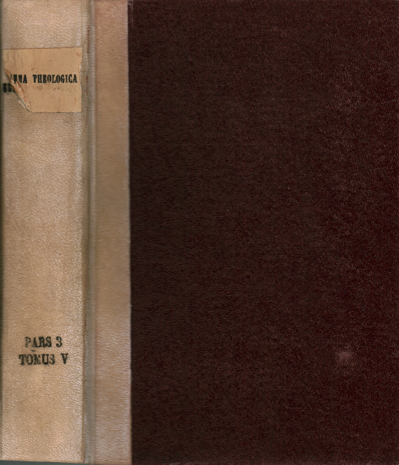 Summa Theologica (Parte terza tomo 5), s.a.