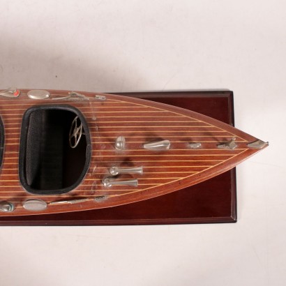 Vintage Wooden Boat Mid 20th Century