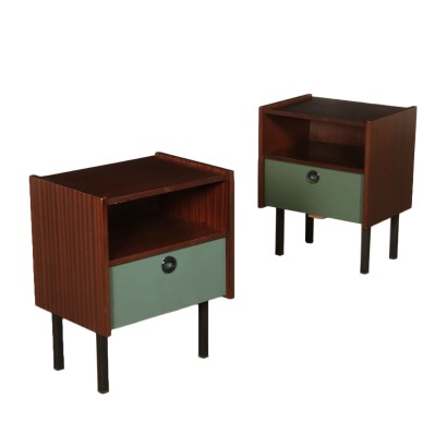 Vintage Bedside Tables Italy 1960's