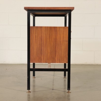 Rosewood Veneer Desk Italy 1960's