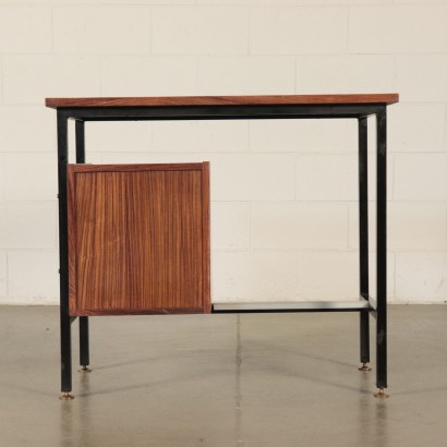 Rosewood Veneer Desk Italy 1960's