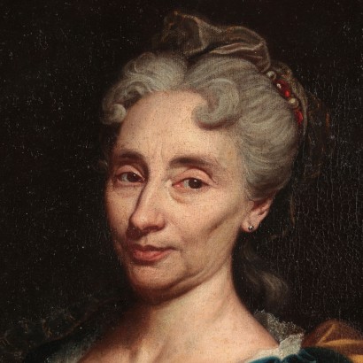 Portrait of a Noblewoman by Il Mulinaretto 18th Century