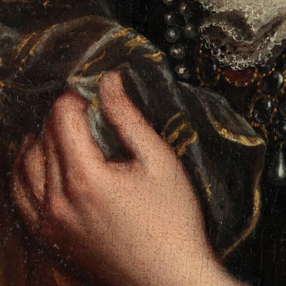 Portrait de Femme Giovanni Maria Delle Piane appelé Mulinaretto '700