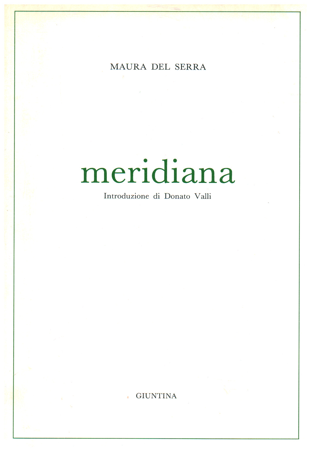 Meridiana s.una.