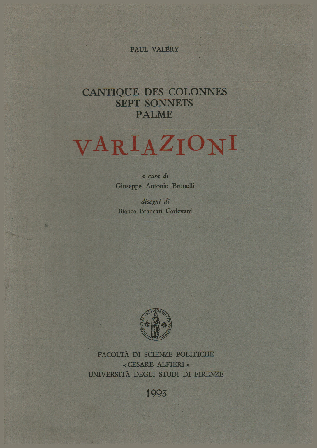 Variazioni, s.a.