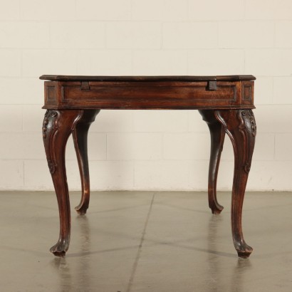 Walnut Table Italy 20th Century