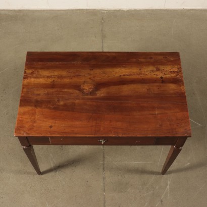 Neoclassical Solid Walnut Desk Italy 18th Century