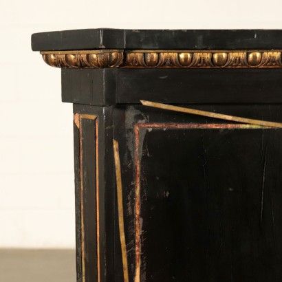 Ebony Wood Showcase France 19th Century