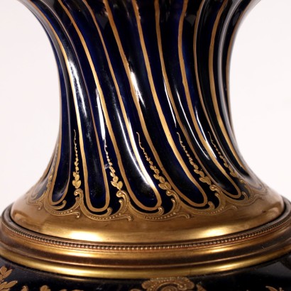 Glazed Ceramic Vase Napoleon III 19th Century