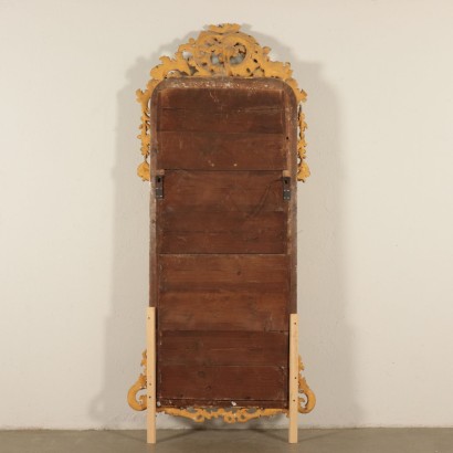 Haute Miroir Bois doré France Dernier quart '800