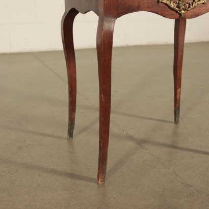 Walnut Veneer Sidetable France Early 20th Century