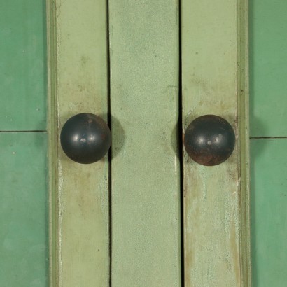 Credenza laccata verde