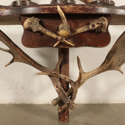 Silver Fir Wall Gun Rack Italy 20th Century