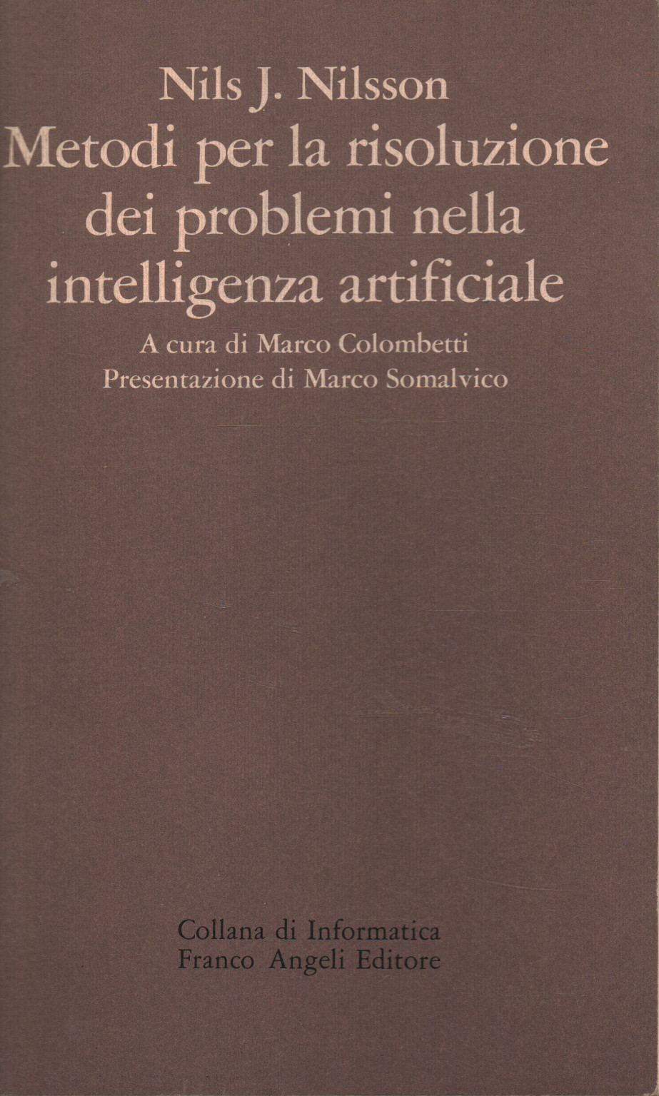 Metodi per la risoluzione dei problemi nell intell, s.a.