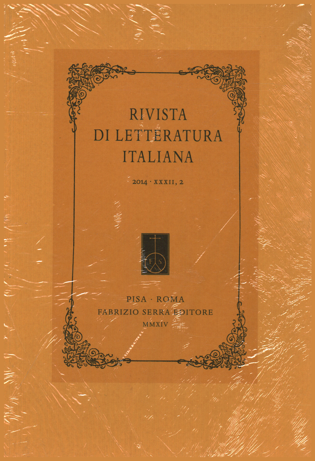 Revue de la littérature italienne 2014,XXXII,2, s.un.