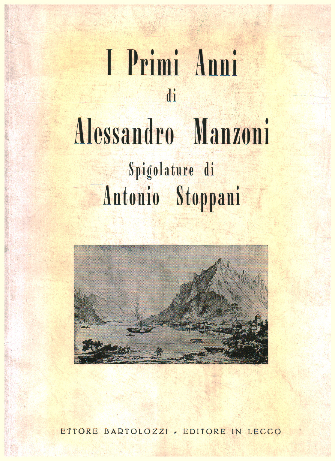 The early years of Alessandro Manzoni's.a.