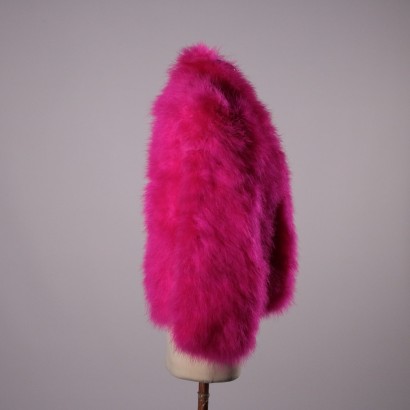 Vintage Coat in Real Feathers 1980's