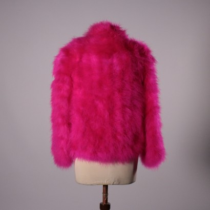 Vintage Coat in Real Feathers 1980's