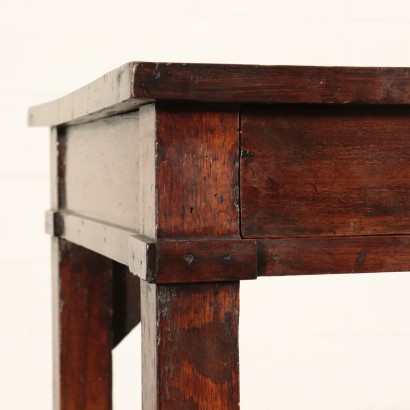 Walnut Wall Table Italy 19th Century