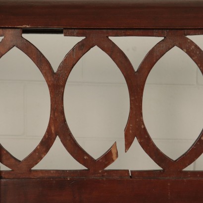 Walnut Bed Structure Italy 19th Century