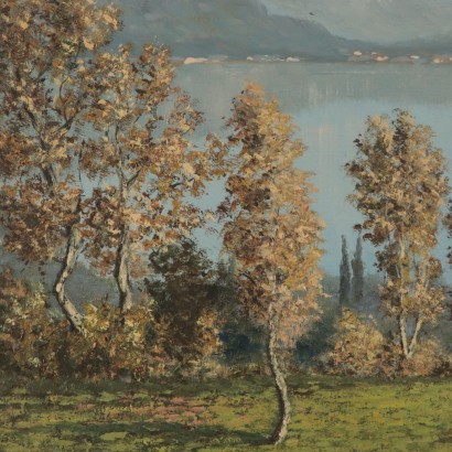 View of Lago di Como Lombardy 20th Century