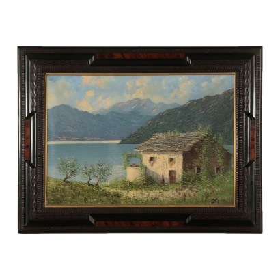 Vista del lago de Como