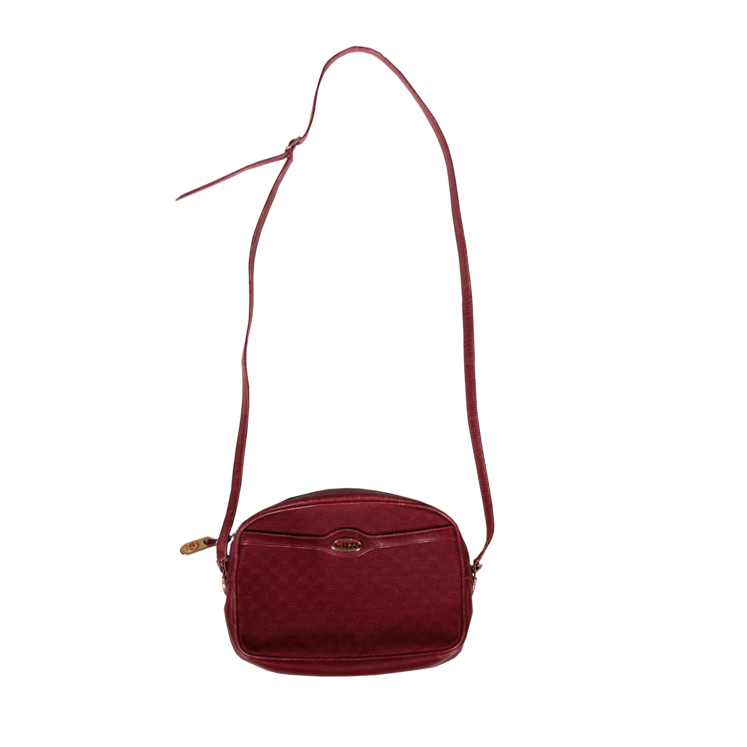 Sac vintage Gucci Bordeaux avec logo V tements et Kits Vintage