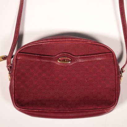 Vintage Gucci Burgundy Purse 1980's