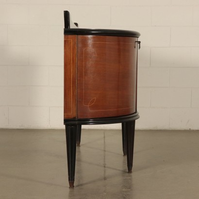 Vintage Rosewood Veneer Italy 1950's