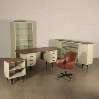 moderne Antiquitäten, moderne Design-Antiquitäten, Schreibtisch, moderner Antiquitäten-Schreibtisch, moderner Antiquitäten-Schreibtisch, italienischer Schreibtisch, Vintage-Schreibtisch, 60er-Schreibtisch, 60er-Design-Schreibtisch