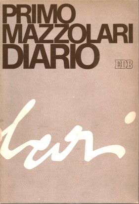 Diario (1905-1926) e lettere a V. Fabrizi de Biani