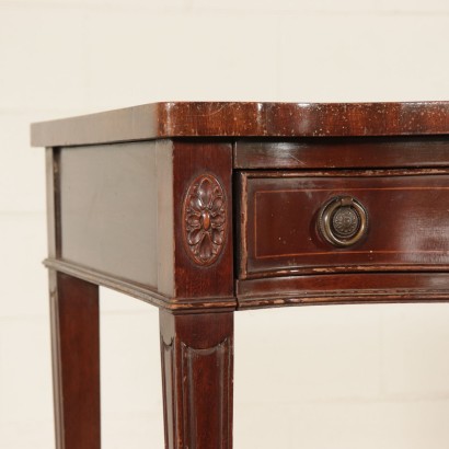 Revival Mahogany Desk Italy 20th Century