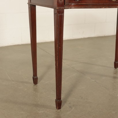 Revival Mahogany Desk Italy 20th Century