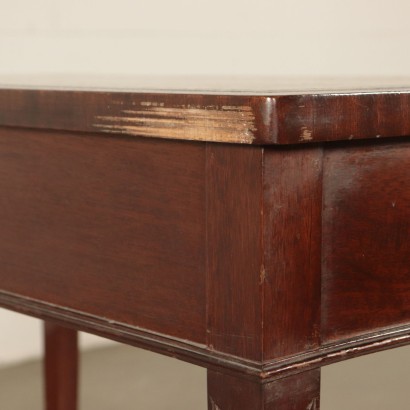 Revival Mahogany Desk Italy 20th Century