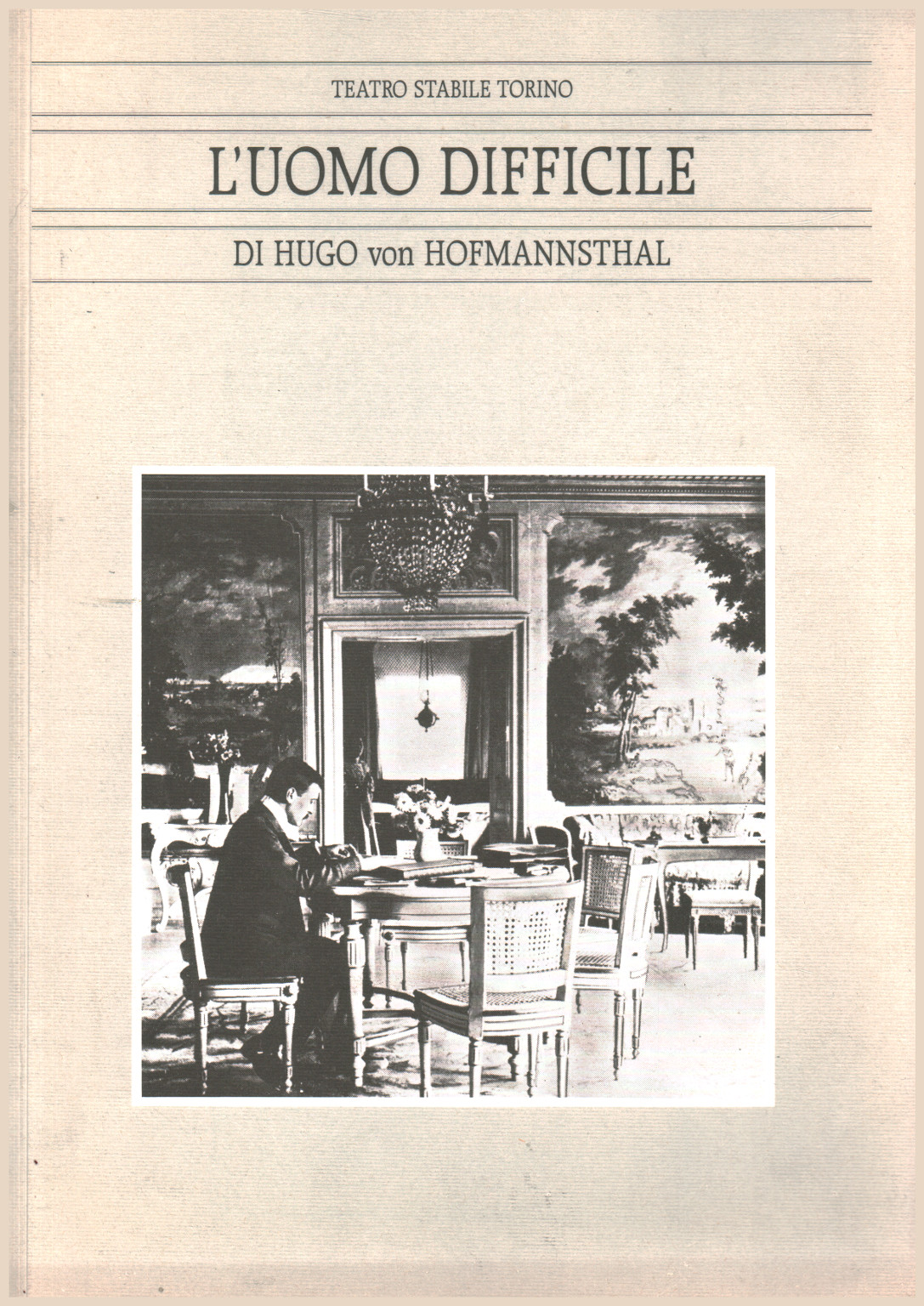 L'homme difficile, Hugo Von Hofmannsthal