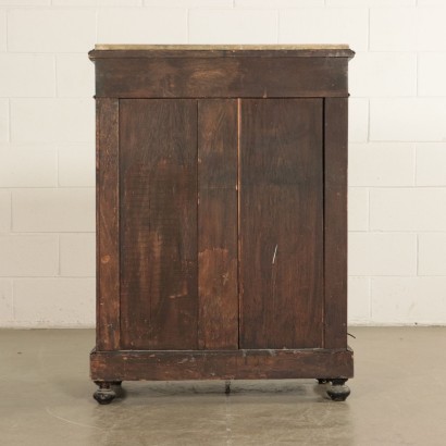 Ebony Wood Cupboard In Boulle Style France 19th Century