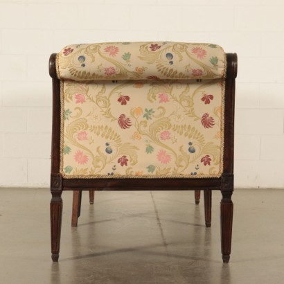 Walnut Sofa Banquette Italy Early 19th Century