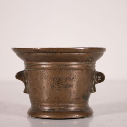 Bronze Mortar With Pestle Italy 19th Century