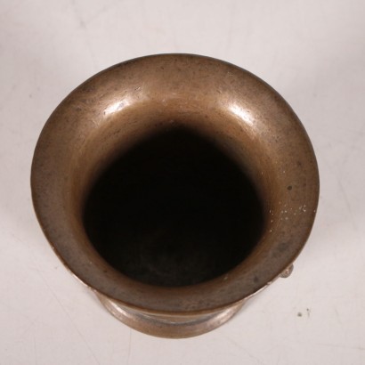 Bronze Mortar With Pestle Italy 19th Century