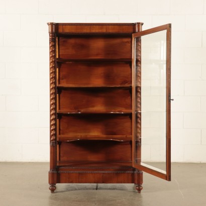 Cherry Display Cabinet Italy 19th Century